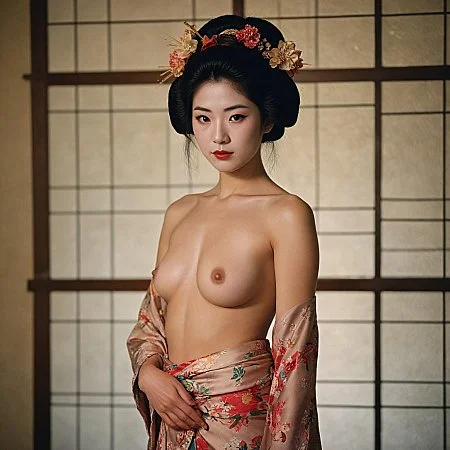 Geisha Girl Topless