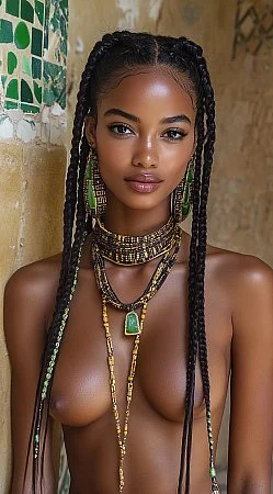 Dark skin princess