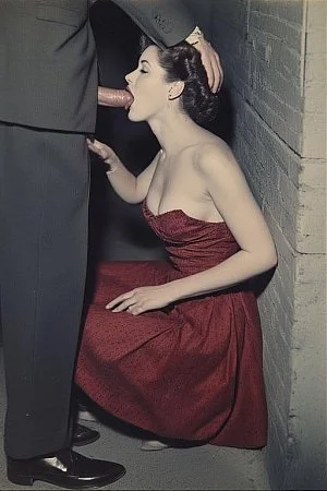 1940s hooker with a client in NYC
