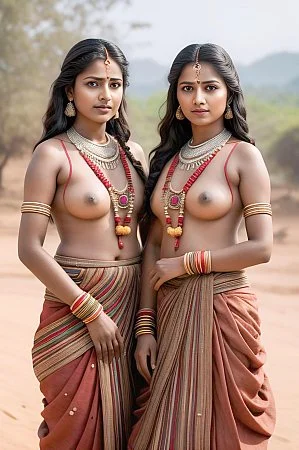 Look at the Tribal beauty of Indian women